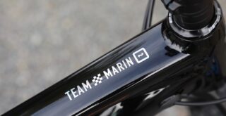 Marin Team Marin 2 logo detail.