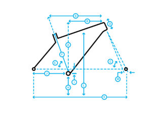 Stinson E geometry diagram
